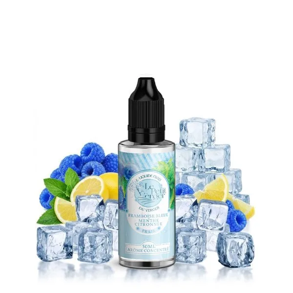 Concentré Framboise Bleue Menthe Citronnée Frais 30ml - Le Petit Verger by Savourea - image 2