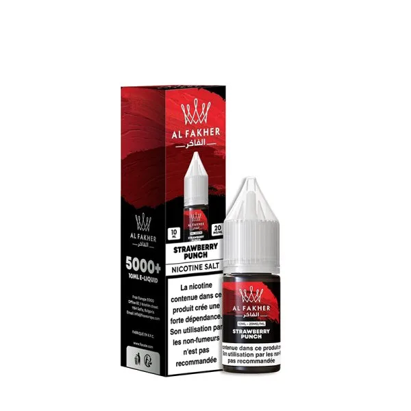 Strawberry Punch Nic Salt 20mg 10ml - Al Fakher - image 4