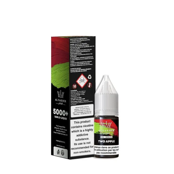 Two Apple Nic Salt 20mg 10ml - Al Fakher - image 5