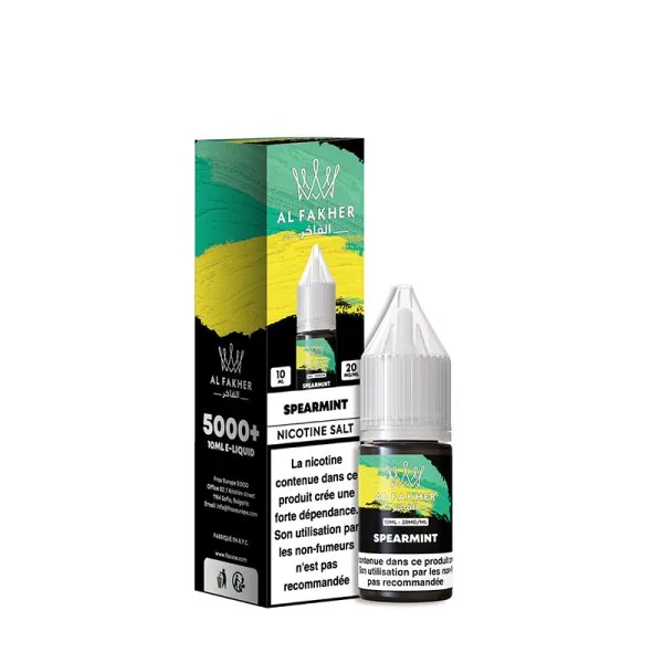 Spearmint Nic Salt 20mg 10ml - Al Fakher - image 4