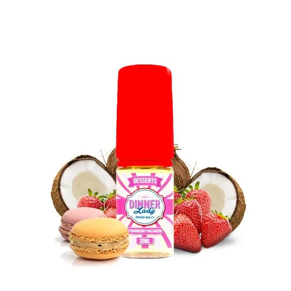 Concentré Strawberry Macaron 30ml - Desserts by Dinner Lady - image 2