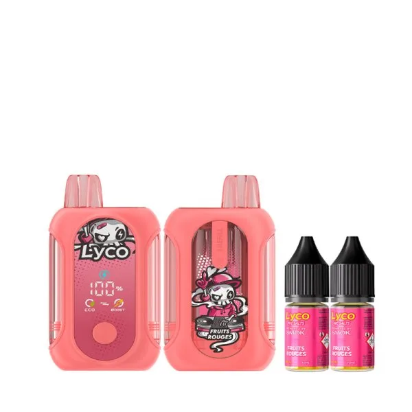Lyco Mini Box 80K + 2 E-liquides 1000mAh 20ml / 20mg - Smoktech - image 12