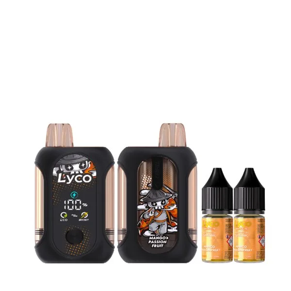 Lyco Mini Box 80K + 2 E-liquides 1000mAh 20ml / 20mg - Smoktech - image 14