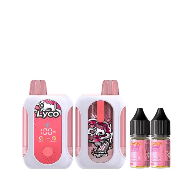 Lyco Mini Box 80K + 2 E-liquides 1000mAh 20ml / 20mg - Smoktech - image 17