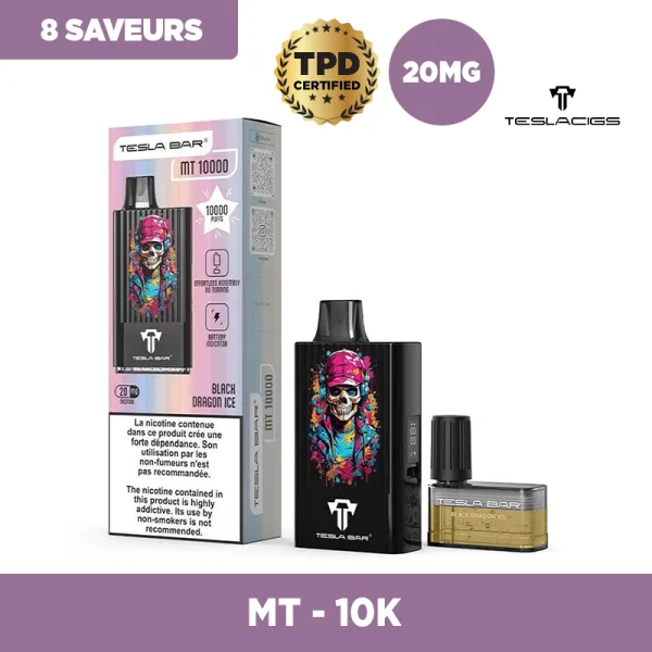 MT-10K 2% 10ml - Tesla Bar by Teslacigs - image 5