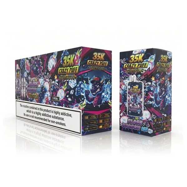 Crazy Puff 35K 1100mAh 20ml / 2% - Tornadoliq - image 5