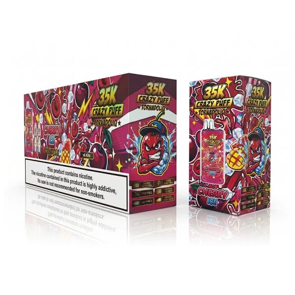 Crazy Puff 35K 1100mAh 20ml / 2% - Tornadoliq - image 15