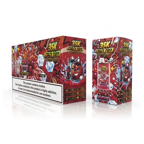 Crazy Puff 35K 1100mAh 20ml / 2% - Tornadoliq - image 18