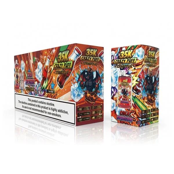 Crazy Puff 35K 1100mAh 20ml / 2% - Tornadoliq - image 21