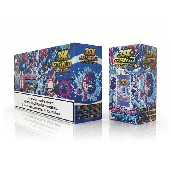 Crazy Puff 35K 1100mAh 20ml / 2% - Tornadoliq - image 24