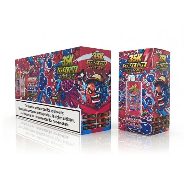 Crazy Puff 35K 1100mAh 20ml / 2% - Tornadoliq - image 36