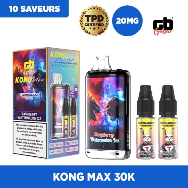 Kong Max 30K 1100mAh 20ml / 2% - Gobar - image 7