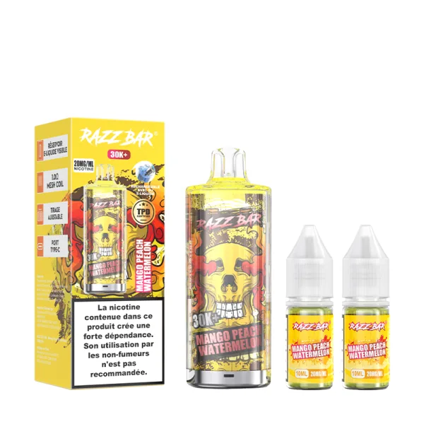 Pack 30K 650mAh 20ml / 2% - RazzBar - image 11