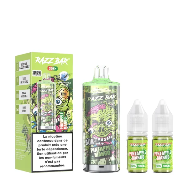 Pack 30K 650mAh 20ml / 2% - RazzBar - image 14
