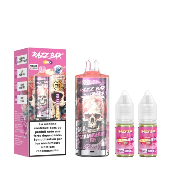 Pack 30K 650mAh 20ml / 2% - RazzBar - image 23