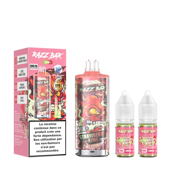 Pack 30K 650mAh 20ml / 2% - RazzBar - image 26