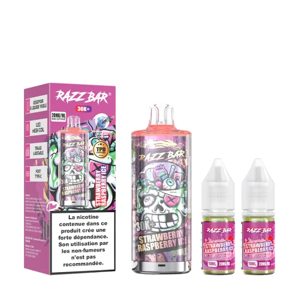 Pack 30K 650mAh 20ml / 2% - RazzBar - image 29