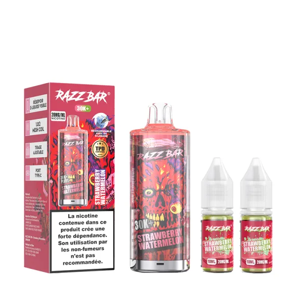 Pack 30K 650mAh 20ml / 2% - RazzBar - image 32