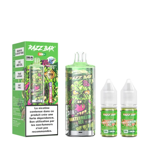 Pack 30K 650mAh 20ml / 2% - RazzBar - image 35