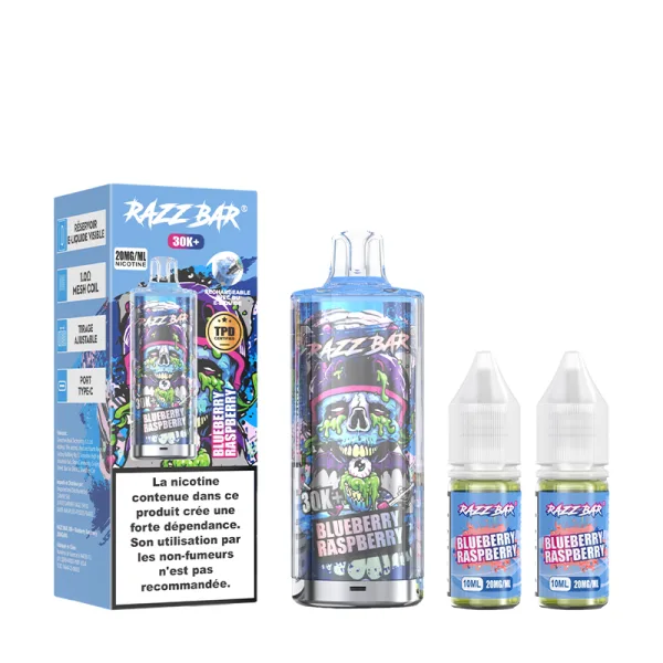Pack 30K 650mAh 20ml / 2% - RazzBar - image 47