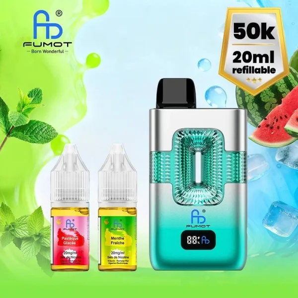 ECO 2in1 Refillable 50000 Puffs 20mg - Fumot