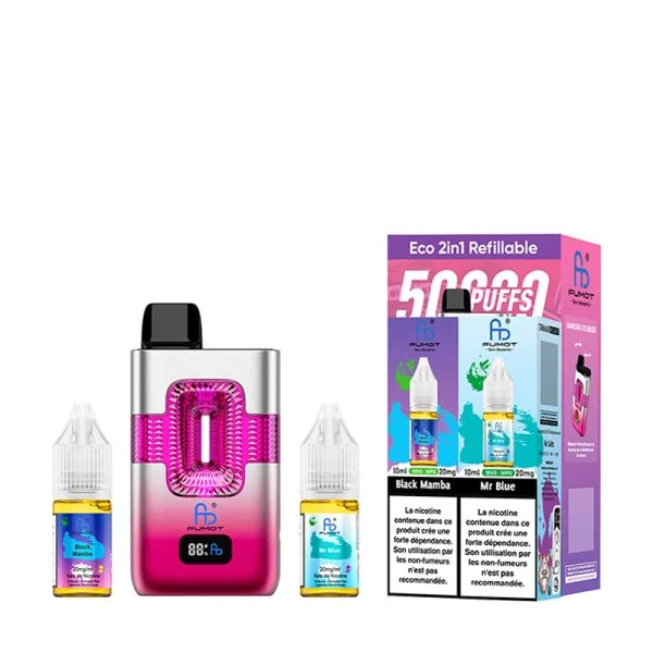 ECO 2in1 Refillable 50000 Puffs 20mg - Fumot - image 14