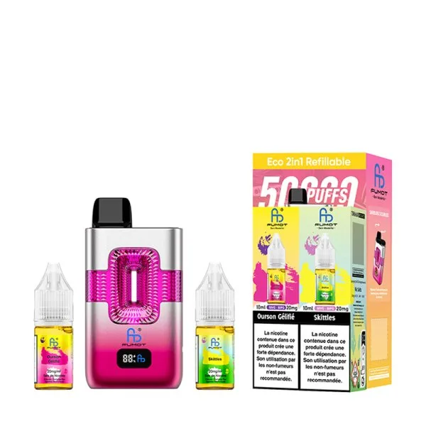 ECO 2in1 Refillable 50000 Puffs 20mg - Fumot - image 38