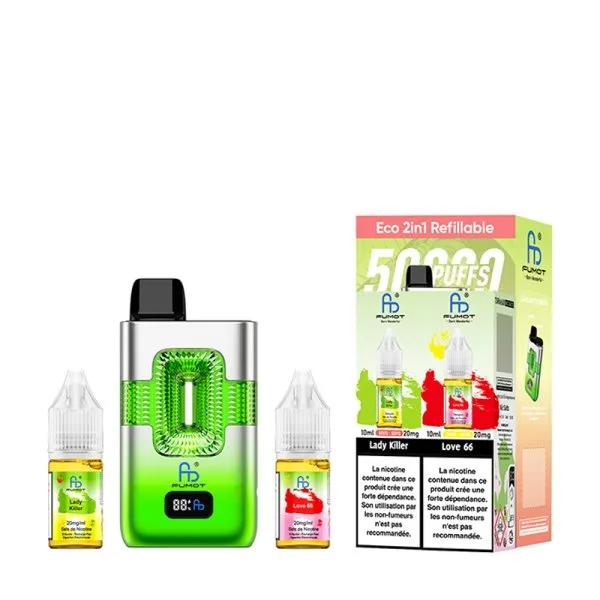 ECO 2in1 Refillable 50000 Puffs 20mg - Fumot - image 47