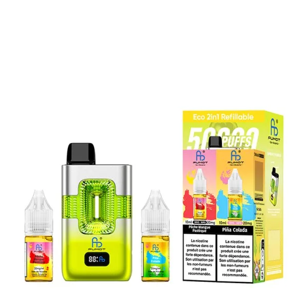 ECO 2in1 Refillable 50000 Puffs 20mg - Fumot - image 56