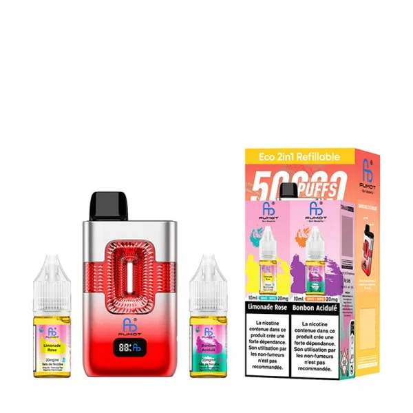 ECO 2in1 Refillable 50000 Puffs 20mg - Fumot - image 59