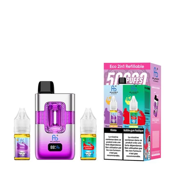 ECO 2in1 Refillable 50000 Puffs 20mg - Fumot - image 62