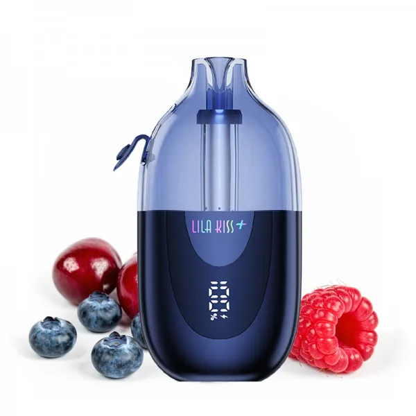 Lila Kiss 46k+ + 2 E-liquides 1000mAh 20ml / 2% - JNR - image 3