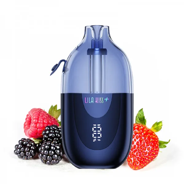 Lila Kiss 46k+ + 2 E-liquides 1000mAh 20ml / 2% - JNR - image 9