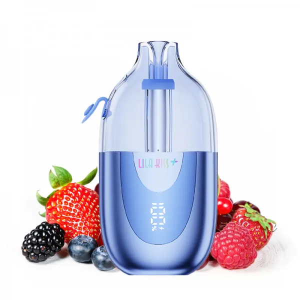 Lila Kiss 46k+ + 2 E-liquides 1000mAh 20ml / 2% - JNR - image 12
