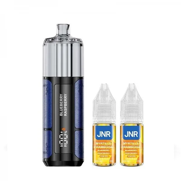 Shisha Pro 39K + 2 E-liquides 1100mAh 20ml / 2% - JNR - image 4