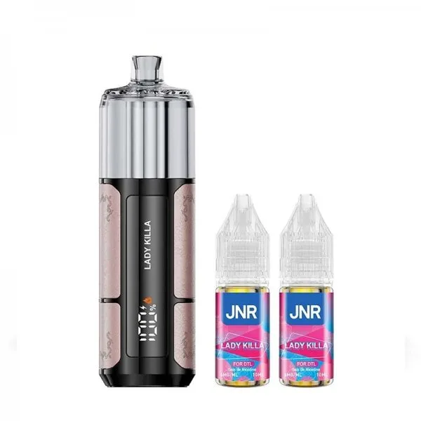 Shisha Pro 39K + 2 E-liquides 1100mAh 20ml / 2% - JNR - image 6