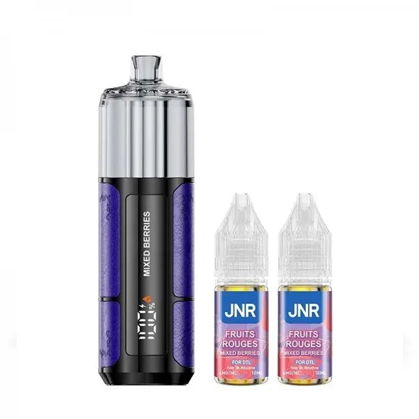 Shisha Pro 39K + 2 E-liquides 1100mAh 20ml / 2% - JNR - image 10