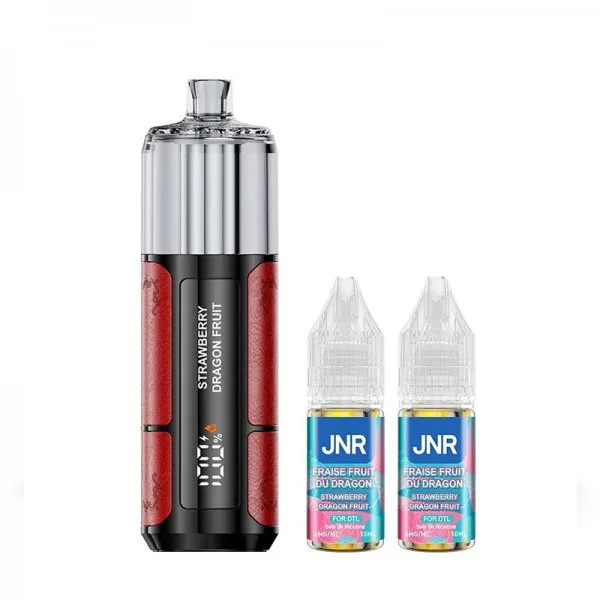 Shisha Pro 39K + 2 E-liquides 1100mAh 20ml / 2% - JNR - image 12