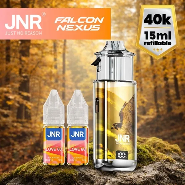 Falcon Nexus 40k + 2 E-liquides 1000mAh 15ml / 2% - JNR - image 2