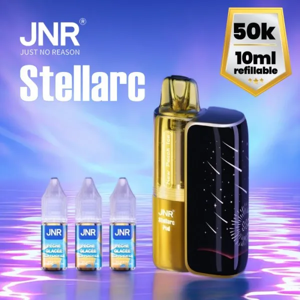 Stellarc 50k + 3 E-liquides 1200mAh 10ml / 2% - JNR