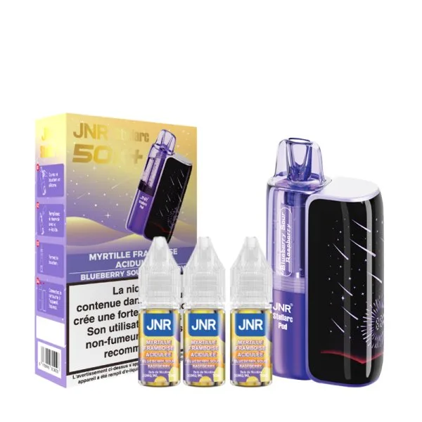Stellarc 50k + 3 E-liquides 1200mAh 10ml / 2% - JNR - image 8