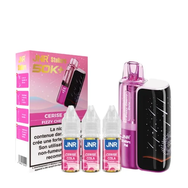 Stellarc 50k + 3 E-liquides 1200mAh 10ml / 2% - JNR - image 11