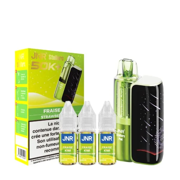 Stellarc 50k + 3 E-liquides 1200mAh 10ml / 2% - JNR - image 17