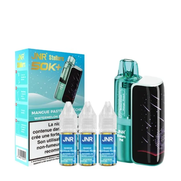 Stellarc 50k + 3 E-liquides 1200mAh 10ml / 2% - JNR - image 26