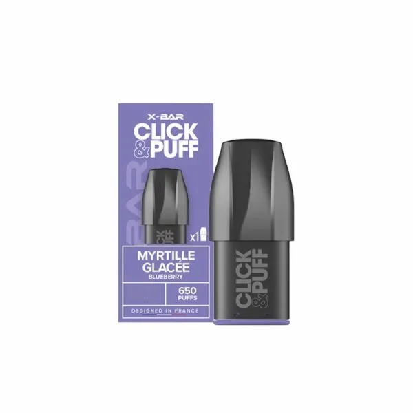 Cartouche Pré-remplie Click & Puff 10mg (1pc) - X-Bar - image 8