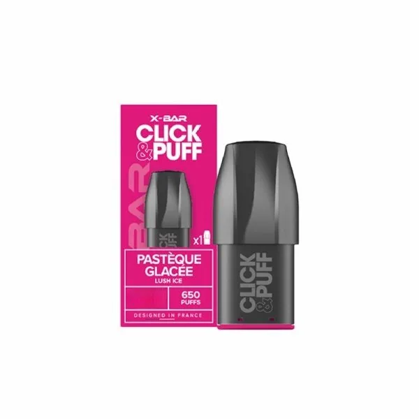 Cartouche Pré-remplie Click & Puff 10mg (1pc) - X-Bar - image 20