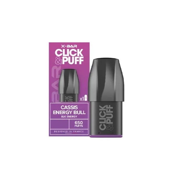 Cartouche Pré-remplie Click & Puff 10mg (1pc) - X-Bar - image 30
