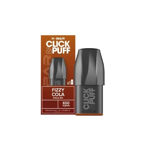 Cartouche Pré-remplie Click & Puff 20mg (1pc) - X-Bar - image 42
