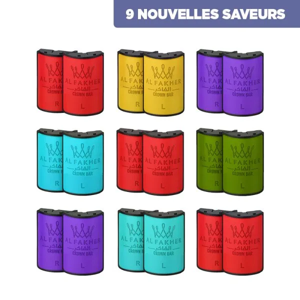 Cartouches Pré-remplies Hyper Max Advanced 30k 6mg 10+10ml (2pcs) - Crown Bar by Al Fakher - image 2
