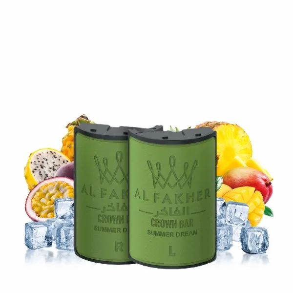 Cartouches Pré-remplies Hyper Max Advanced 30k 6mg 10+10ml (2pcs) - Crown Bar by Al Fakher - image 50